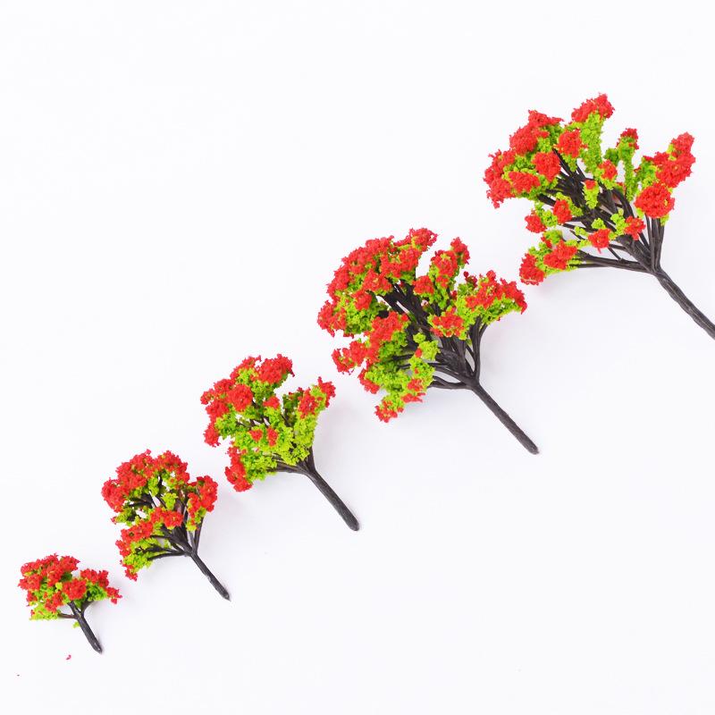 Phụ Kiện Mô Hình Cây Hoa Đào Mô Hình Mini Thành Phẩm (MH-258)