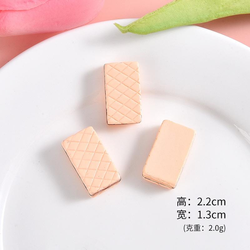 Tiểu cảnh chocolate DIY, phụ kiện handmade mini, fridge magnet, craft cute (ZC-1104)
