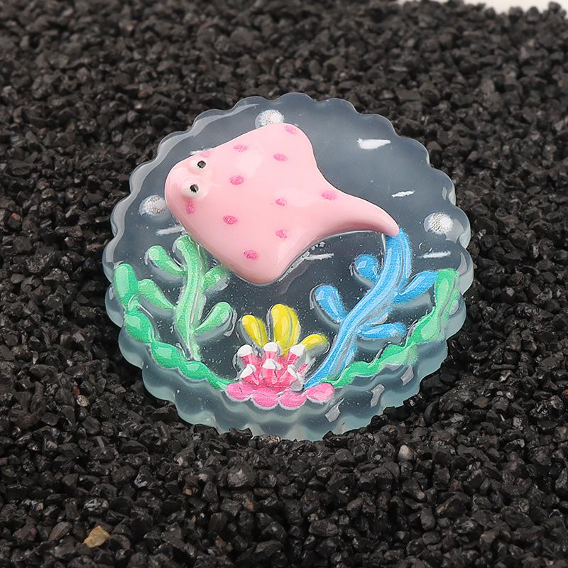 Charm huy chương biển DIY trang trí điện thoại (FF-444)