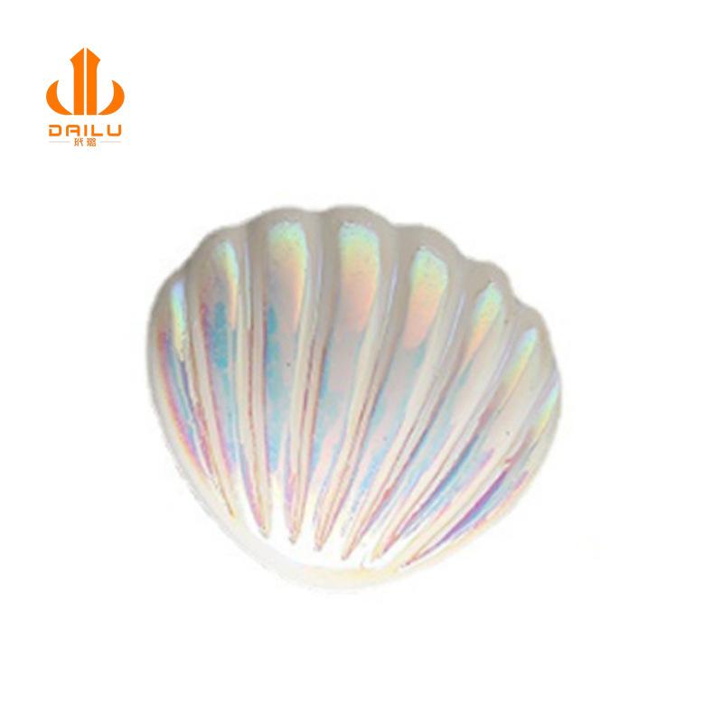 七彩电镀贝壳奶油胶手机壳树脂饰品配件diy材料包手工自制水晶滴
