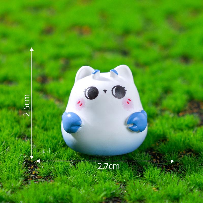 Tiểu cảnh mèo 12 chòm sao DIY, phụ kiện tiểu cảnh mini garden cute, resin (ZC-1113)