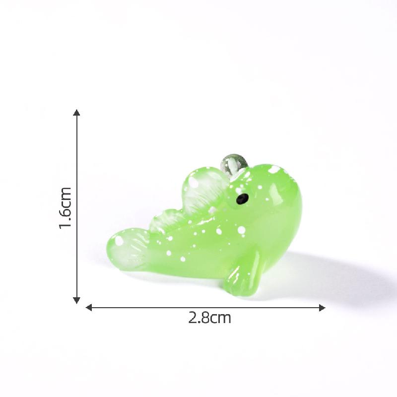 微景观创意夜光弹涂鱼公仔海洋沙滩造景 DIY装饰品配件迷你小摆件