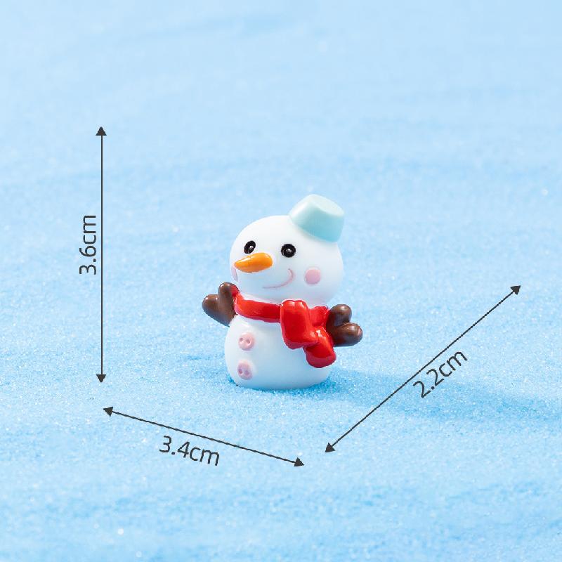 Tiểu cảnh Noel, ông già Noel, người tuyết cho quả cầu (ZC-79)
