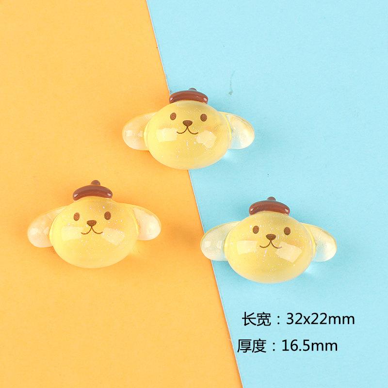 Charm tròn phát sáng DIY trang trí điện thoại (FF-325)