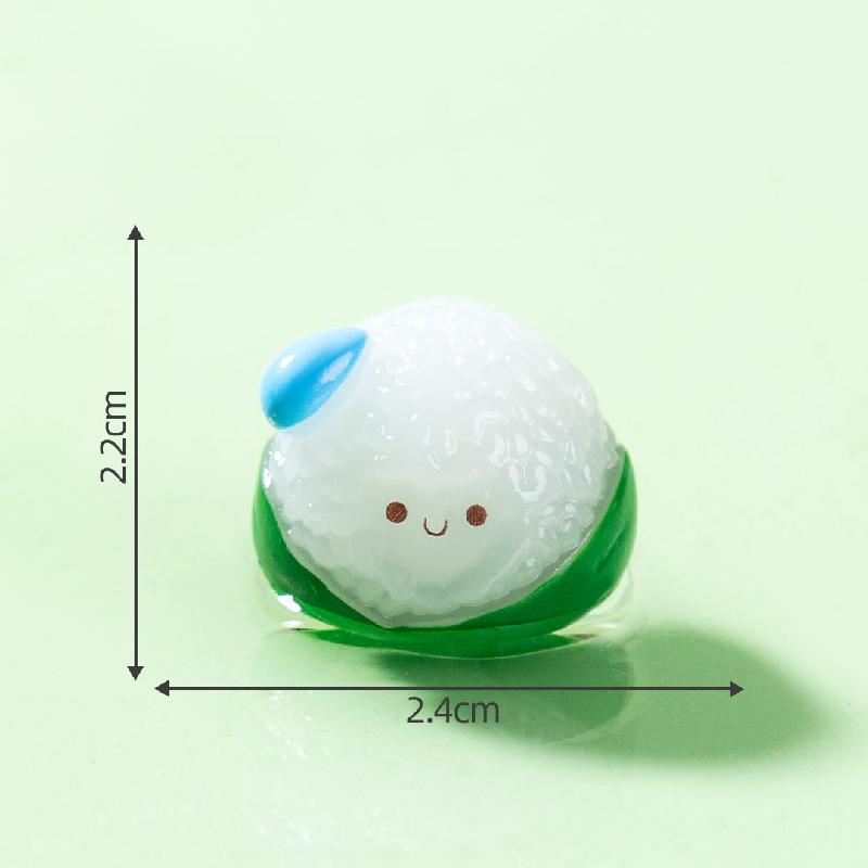 Tiểu cảnh bánh chưng Dragon Boat DIY, phụ kiện tiểu cảnh mini treo bàn resin garden đáng yêu cute (ZC-1461)