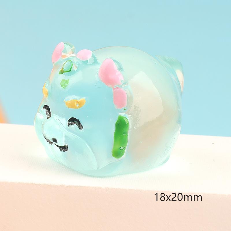 Charm 12 con giáp phát sáng DIY trang trí xe hơi (FF-476)