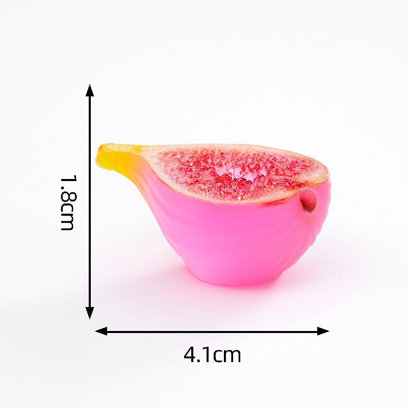 Tiểu cảnh trái cây phát sáng: dưa hấu, thanh long DIY, phụ kiện tiểu cảnh mini (ZC-654)