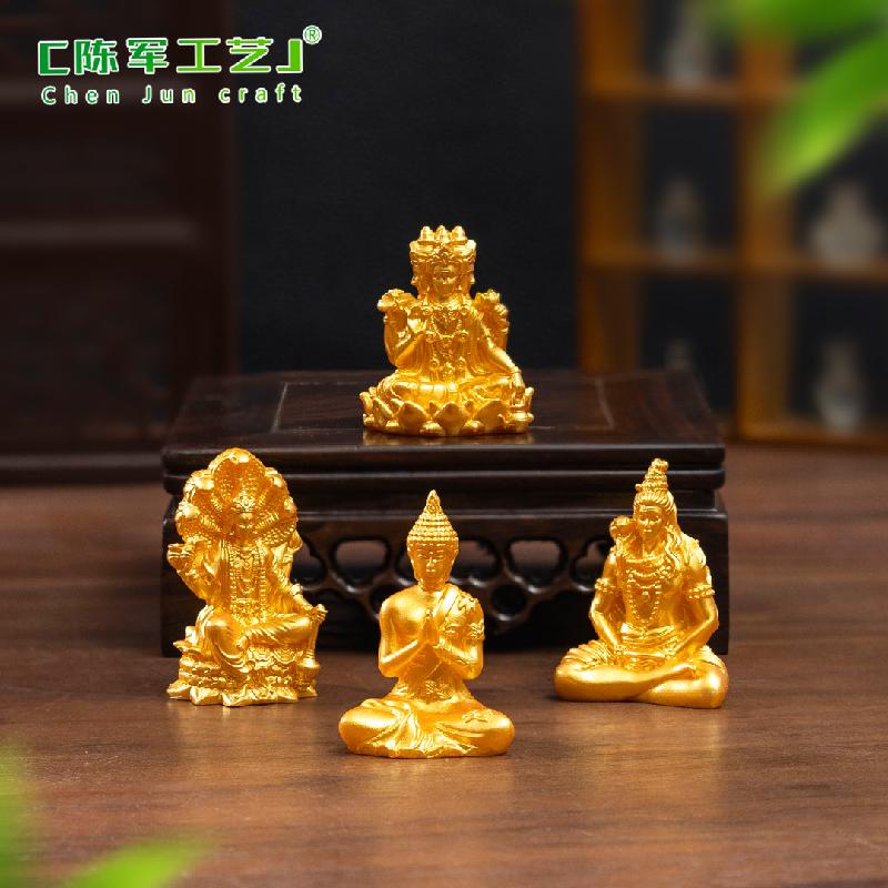Phụ Kiện Tiểu Cảnh Tượng Phật Đông Nam Á mini bằng resin (PK-745)