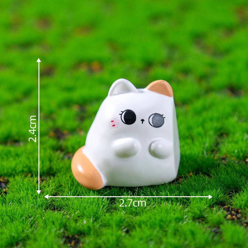 Tiểu cảnh mèo 12 chòm sao DIY, phụ kiện tiểu cảnh mini garden cute, resin (ZC-1113)