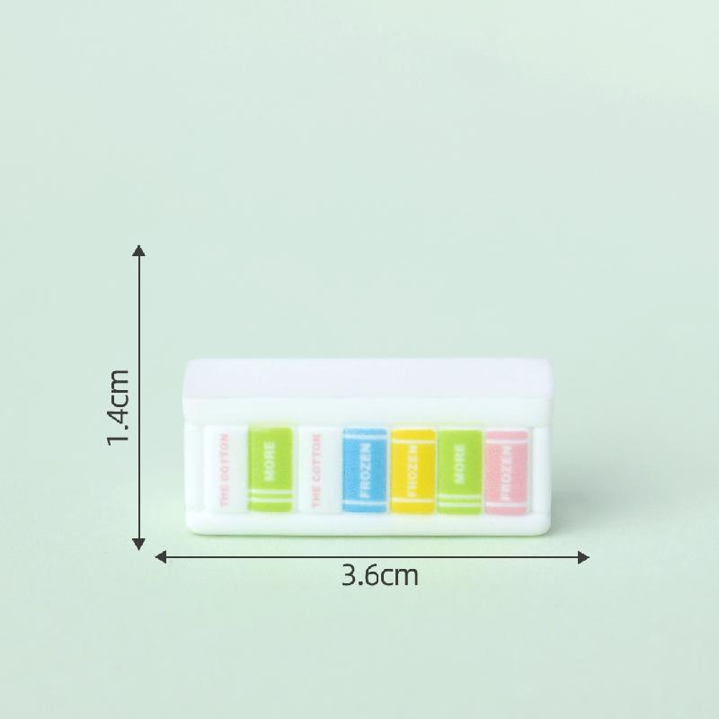 Tiểu cảnh phòng ngủ màu hồng dễ thương, búp bê DIY, phụ kiện bàn mini tiểu cảnh (ZC-170)