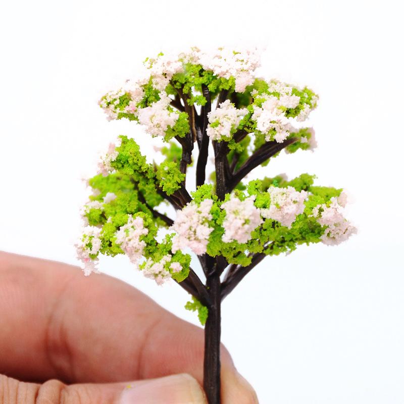 Cây Hoa Đào Mô Hình Mini Trang Trí Cảnh Quan (MH-260)