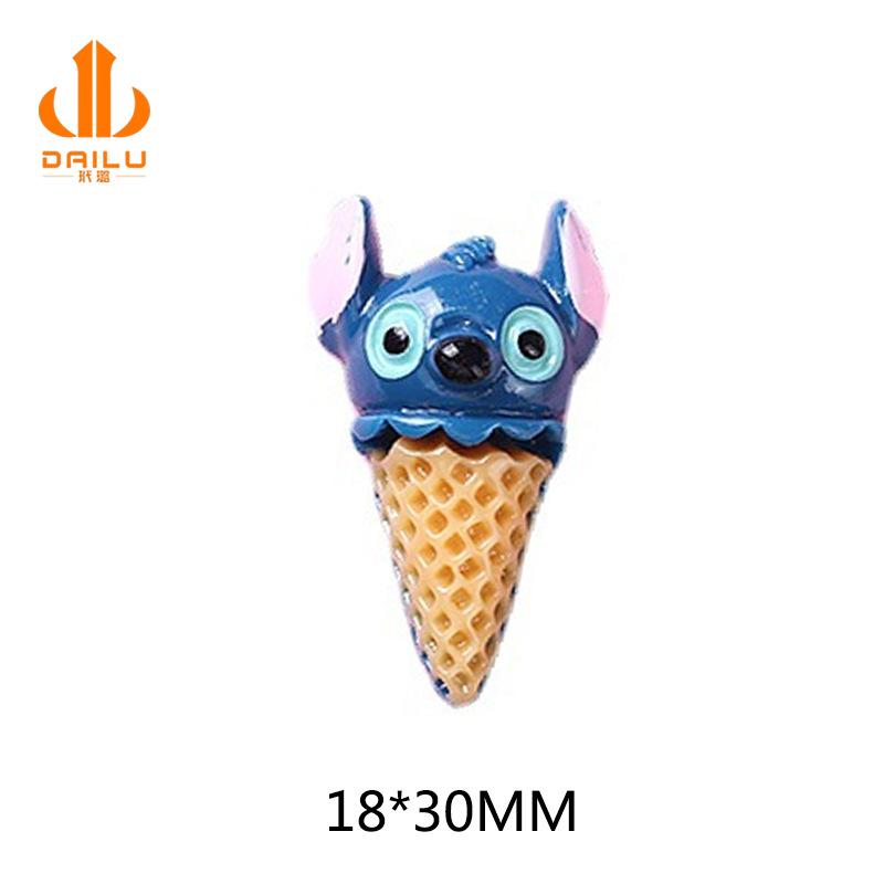 树脂卡通冰激凌 雪糕diy手工配件可爱 奶油手机壳材料diy饰品配件