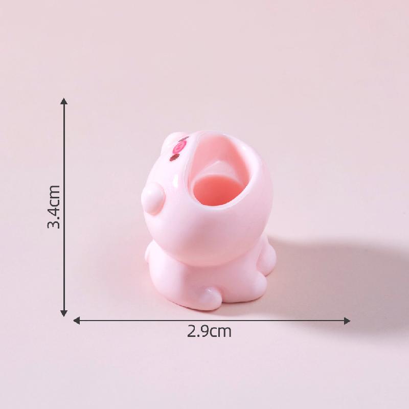 Tiểu cảnh thú bự miệng lớn, búp bê DIY, phụ kiện treo bàn tiểu cảnh mini (ZC-731)