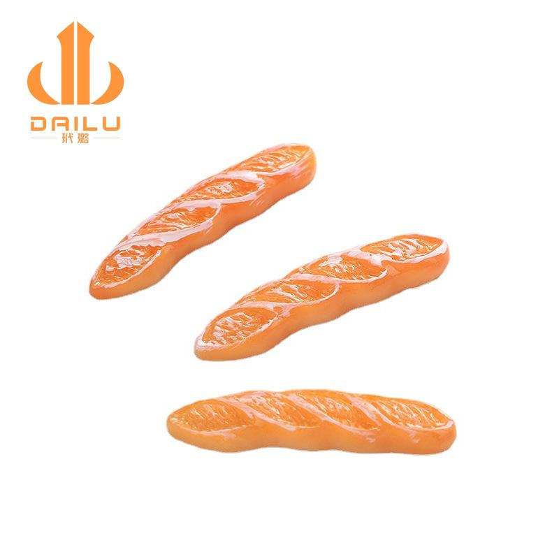 食玩食物diy手工饰品配件 仿真大号长条法棍滴胶手机树脂diy材料