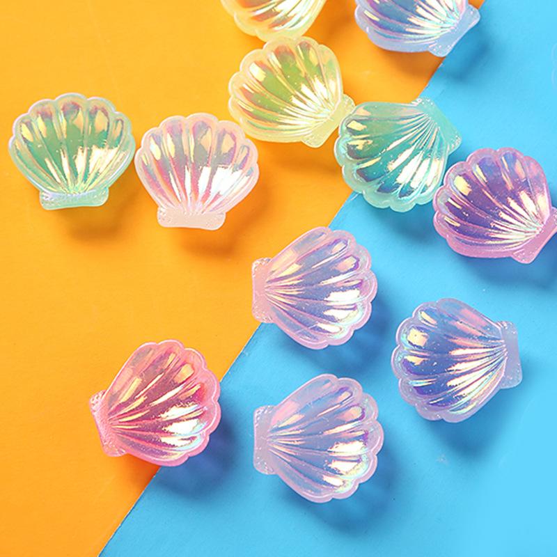 Charm vỏ sò điện mạ DIY trang trí vỏ điện thoại (FF-402)