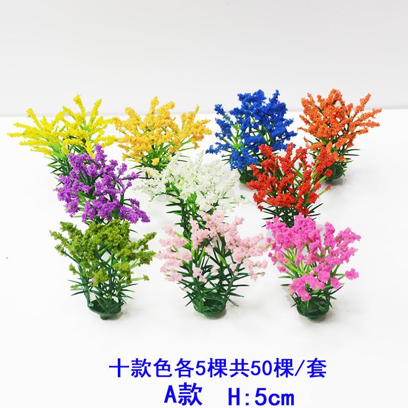 Bộ 50 Hoa Cỏ Mô Hình Mini Trang Trí (MH-231)