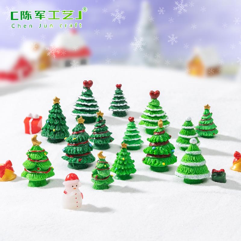 Tiểu cảnh cây thông Noel, trang trí nhà dễ thương mini (ZC-119)