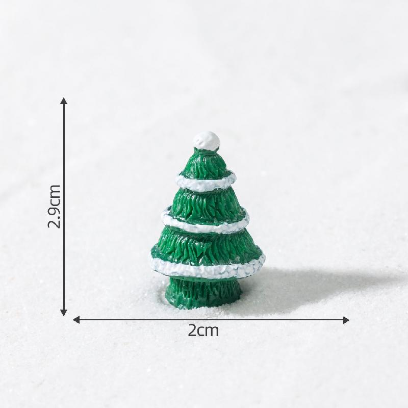 Tiểu cảnh cây thông Noel, trang trí nhà dễ thương mini (ZC-119)