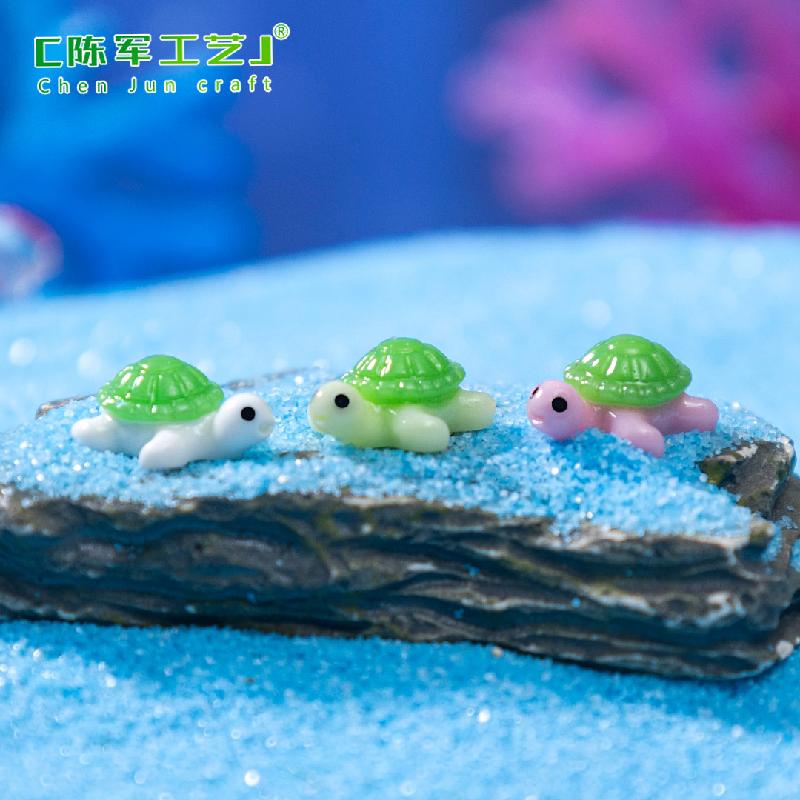 Phụ Kiện Tiểu Cảnh 微景观创意迷你小乌龟公仔鱼缸水族造景 DIY装饰品配件微缩小摆件
