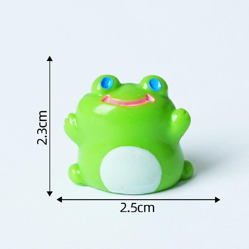 Tiểu cảnh ếch mắt to DIY, phụ kiện tiểu cảnh mini fish tank resin treo bàn garden đáng yêu cute (ZC-1481)
