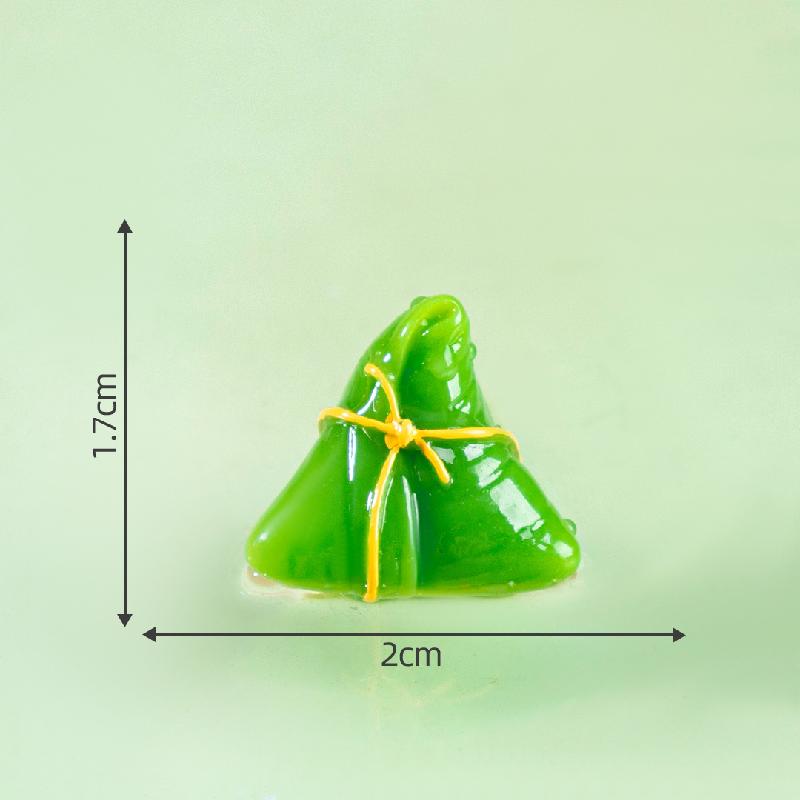 Tiểu cảnh Tết Đoan Ngọ: bánh ú, thuyền rồng, DIY, phụ kiện bàn tiểu cảnh mini (ZC-403)