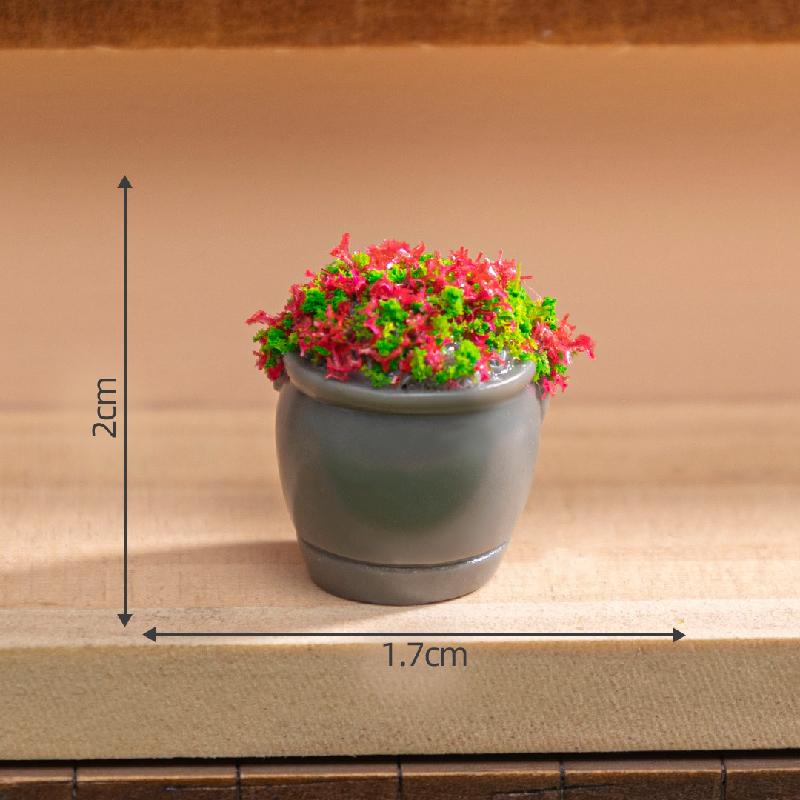 Tiểu cảnh cây cảnh mini giả, lọ sinh thái DIY, phụ kiện treo bàn tiểu cảnh mini (ZC-497)