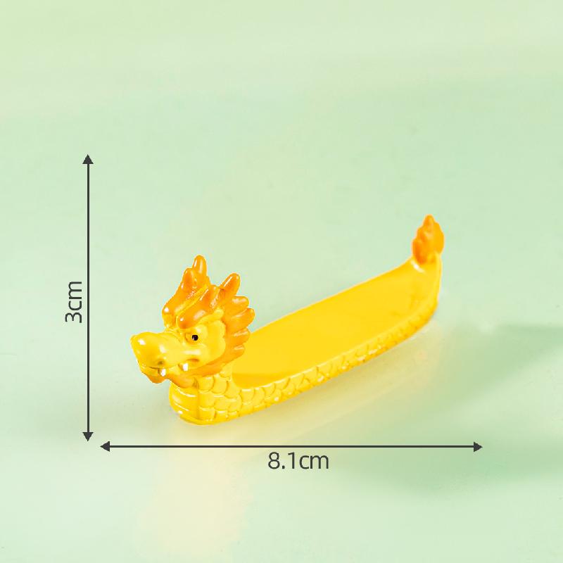 Tiểu cảnh Tết Đoan Ngọ: bánh ú, thuyền rồng, DIY, phụ kiện bàn tiểu cảnh mini (ZC-403)