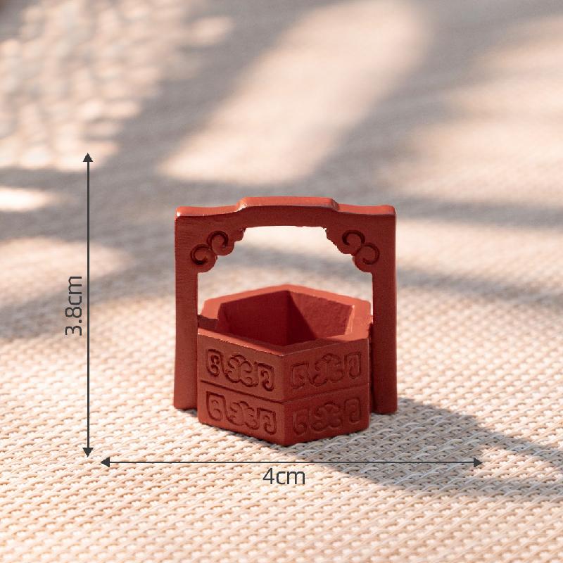 Hộp thức ăn cổ phong mini, búp bê DIY, phụ kiện tiểu cảnh bàn nhỏ xinh dễ thương (ZC-20)