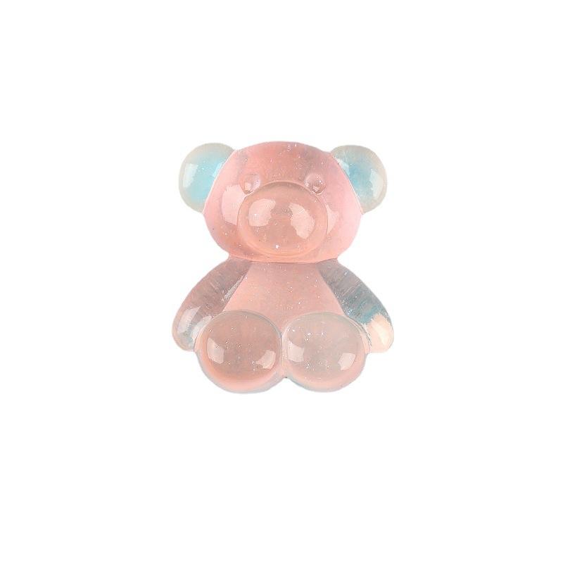 Charm gấu phát sáng DIY trang trí điện thoại (FF-351)