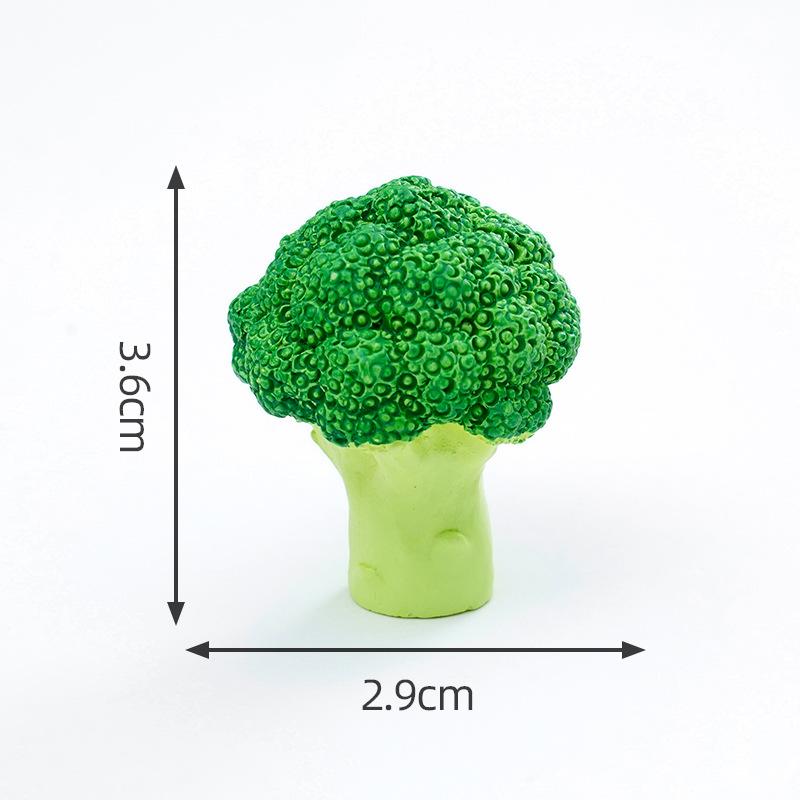 Tiểu cảnh rau giả, túi bất ngờ ăn chơi DIY, phụ kiện treo bàn tiểu cảnh mini (ZC-290)