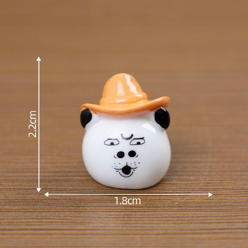 Tiểu cảnh panda quái DIY, phụ kiện tiểu cảnh mini bàn treo đáng yêu, cute (ZC-1082)