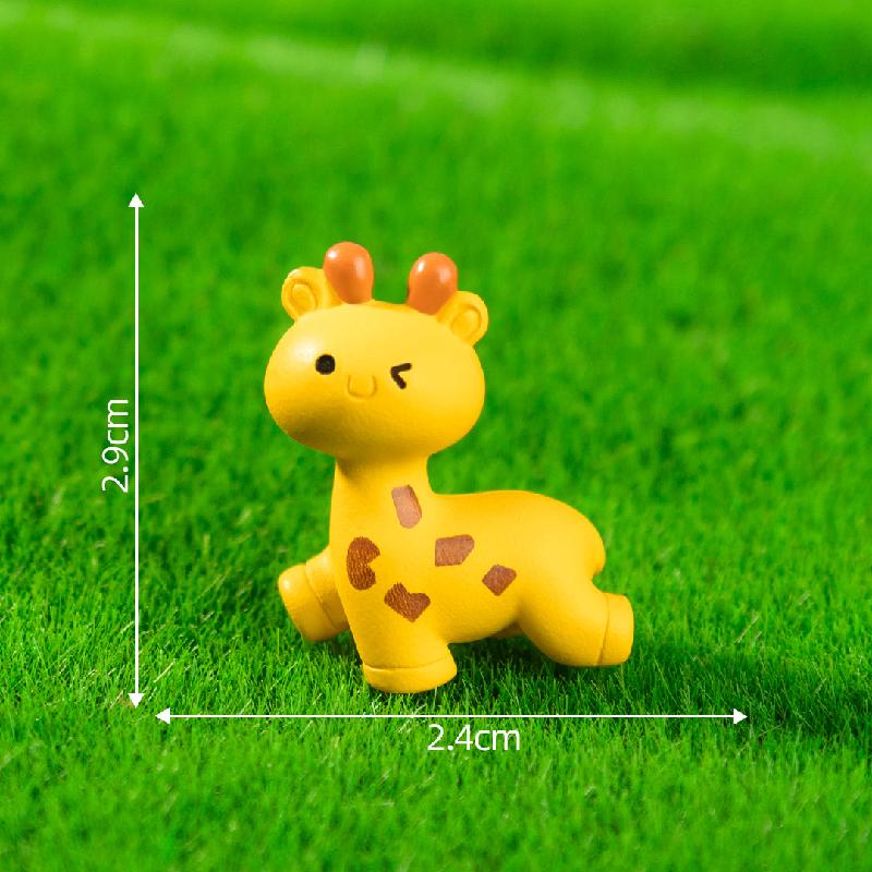 Hươu cao cổ dễ thương – Mô hình hươu mini, trang trí tiểu cảnh sân vườn (M-1365)