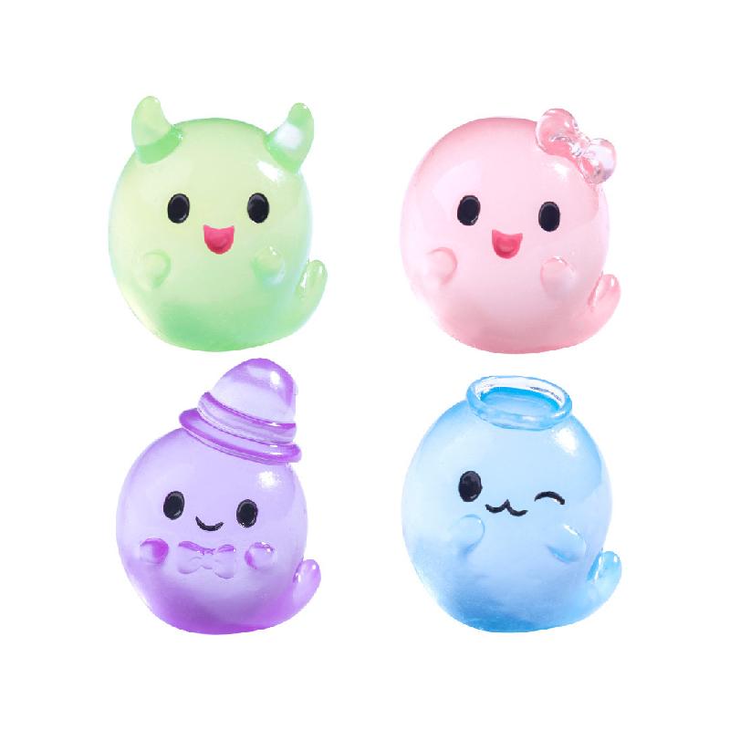 Tiểu cảnh quái vật phát sáng DIY, phụ kiện tiểu cảnh mini resin treo bàn đáng yêu (ZC-1135)