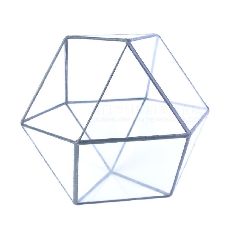 Chậu Đa Giác DG-254 Không gian vi sinh công nghệ sáng tạo cây cối, hoa chén hình học, kính thể thao, hoa thực vật bền vững, hộp hoa, thùng hoa, chai hoa