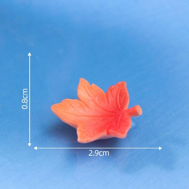 微景观创意漂浮四叶草银杏树叶水族造景 DIY装饰品配件迷你小摆件