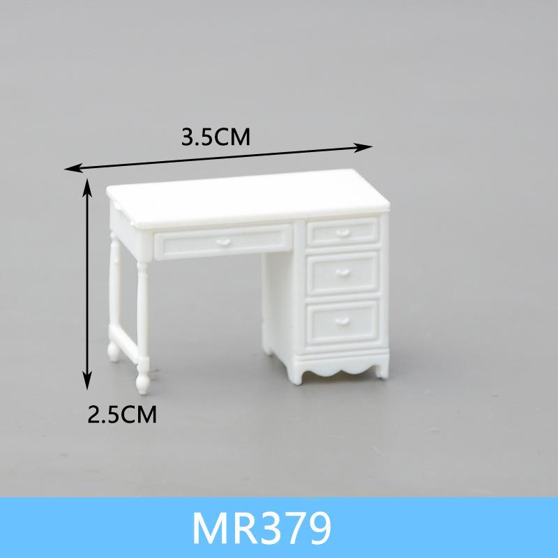 Bộ Bàn Ghế Mini Mô Hình Nội Thất Tỷ Lệ 1:30 (MH-269)