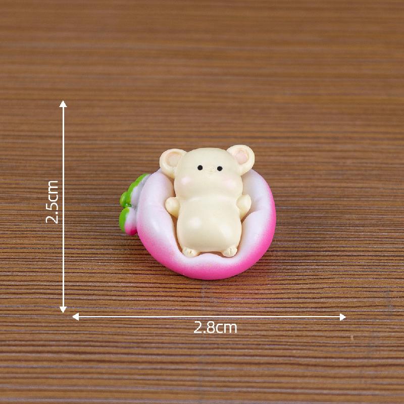 Tiểu cảnh 12 con giáp nằm DIY, phụ kiện tiểu cảnh mini bàn treo đáng yêu (ZC-1001)