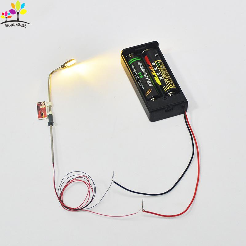 Phụ Kiện Mô Hình Đèn Đường LED Mini Mô Hình Sa Bàn 3V (MH-21)