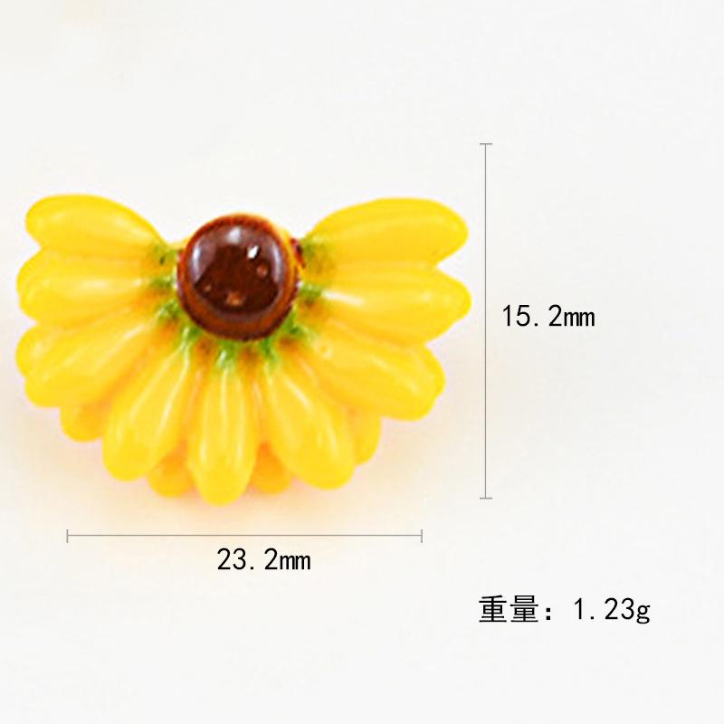 Charm chuối DIY trang trí vỏ điện thoại & kẹp tóc (FF-123)