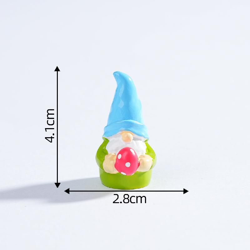 Tiểu cảnh nấm & lùn DIY, phụ kiện tiểu cảnh mini resin treo bàn garden đáng yêu cute micro (ZC-1446)