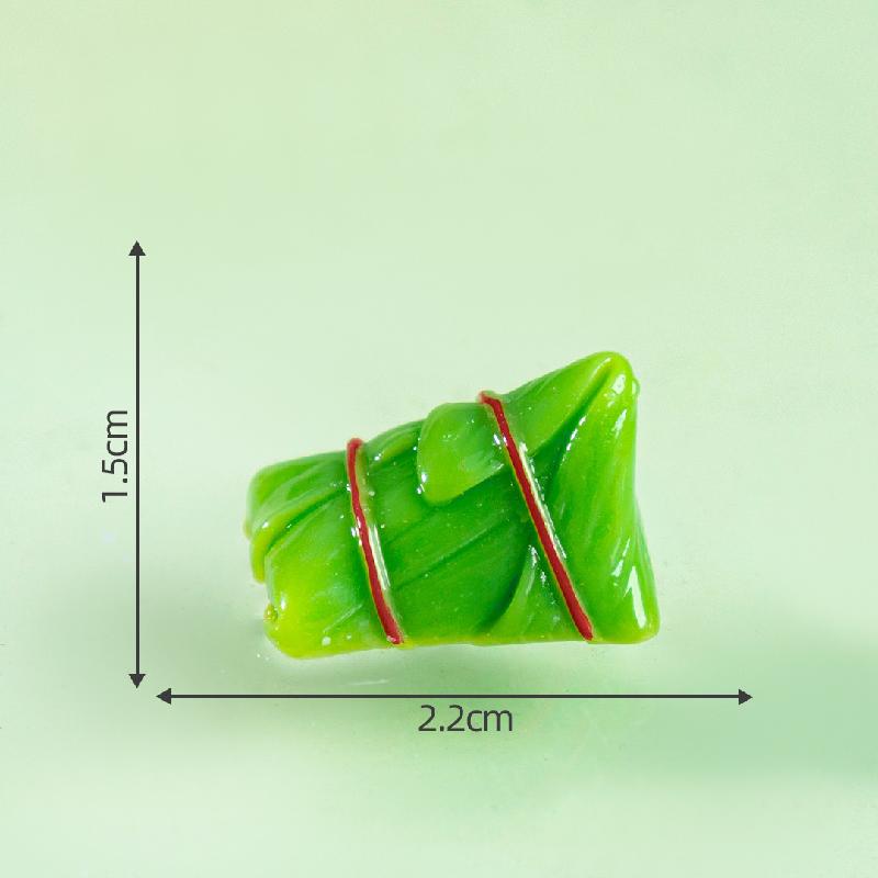 Tiểu cảnh Tết Đoan Ngọ: bánh ú, thuyền rồng, DIY, phụ kiện bàn tiểu cảnh mini (ZC-403)