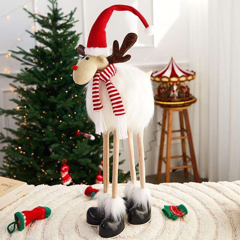 Trang Trí Noel Trang trí Noel: Đồ chơi nai, trưng bày cửa sổ dịp lễ