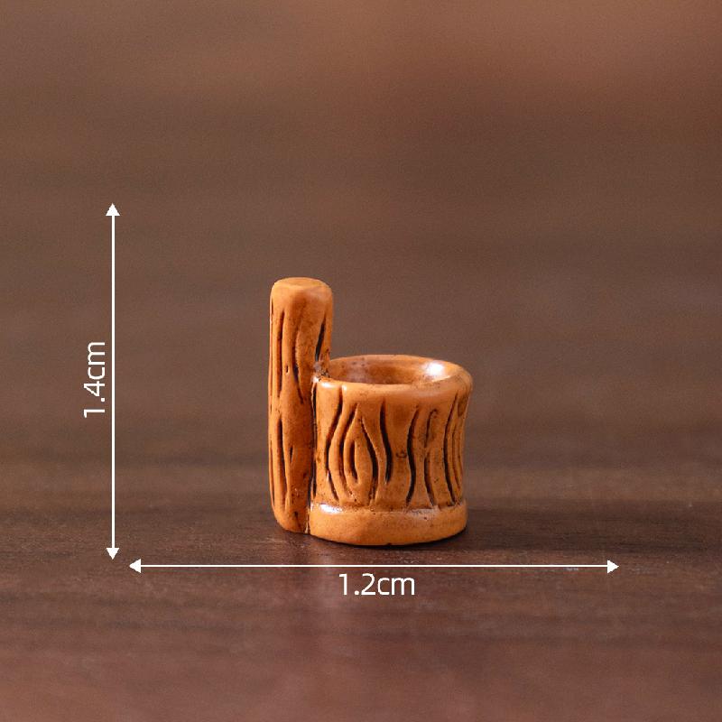 Tiểu cảnh rượu đào giả, bộ dụng cụ ủ rượu búp bê DIY, phụ kiện bàn mini sáng tạo (ZC-118)