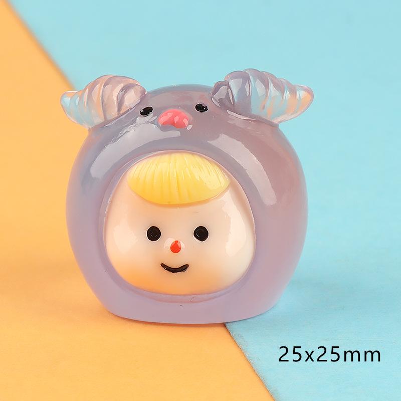 Charm 12 cung hoàng đạo phát sáng DIY trang trí (FF-453)