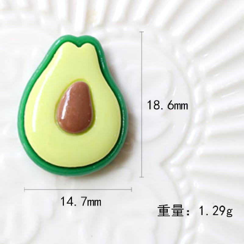 卡通水果树脂配件仿真草莓西瓜菠萝 diy奶油胶手机壳贴片发饰材料