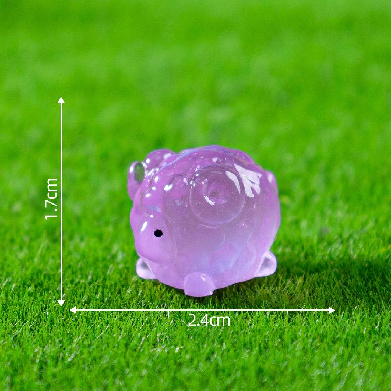 Tiểu cảnh cừu nhỏ phát sáng DIY, phụ kiện tiểu cảnh mini resin treo bàn garden đáng yêu (ZC-1427)