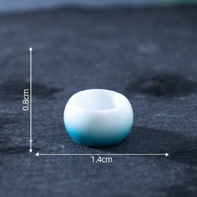 Tiểu cảnh phong cách Trung Quốc, trà cụ, ấm trà DIY, phụ kiện tiểu cảnh mini (ZC-732)