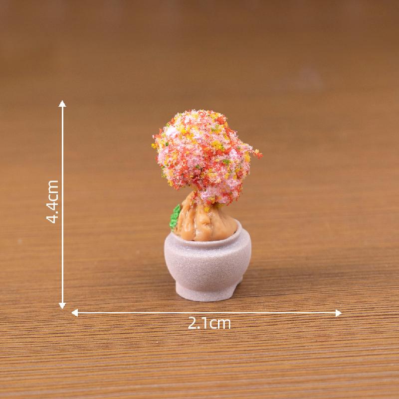 Tiểu cảnh xương rồng, sen đá giả, DIY, phụ kiện bàn tiểu cảnh mini nhỏ xinh (ZC-537)
