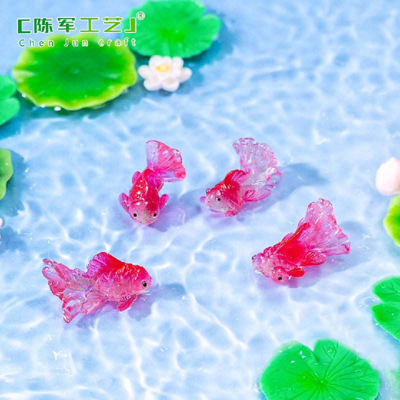 Phụ Kiện Tiểu Cảnh Cá phong thủy ngọc bích mini trang trí bể cá (PK-742)