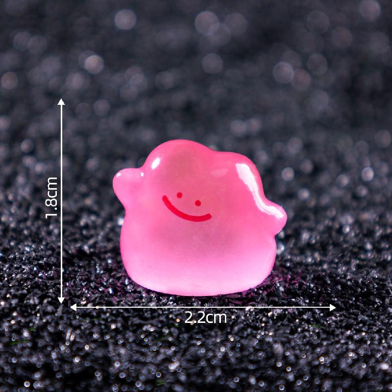 Tiểu cảnh tinh linh Halloween phát sáng DIY, phụ kiện tiểu cảnh mini bàn cute (ZC-1103)